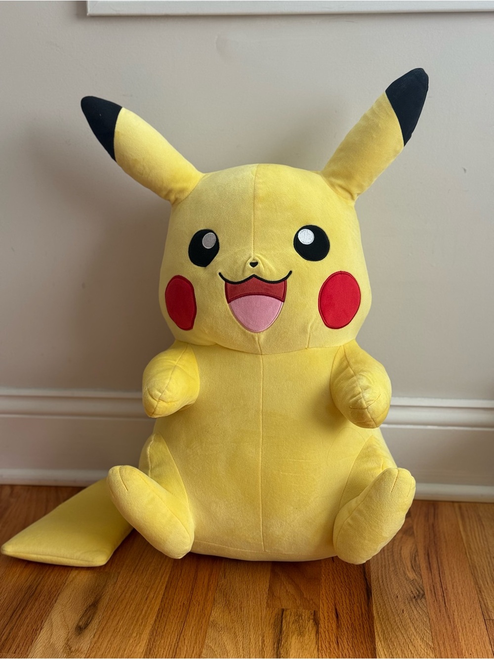 22 inch Pikachu Plush Toy - Yellow Kids Plush by